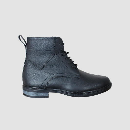BOTINES PARA HOMBRE WIN CUERO NEGRO