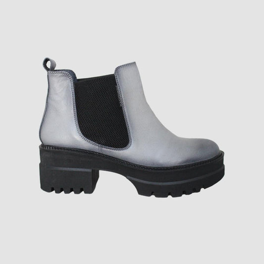BOTINES PARA MUJER ARDA CUERO GRIS