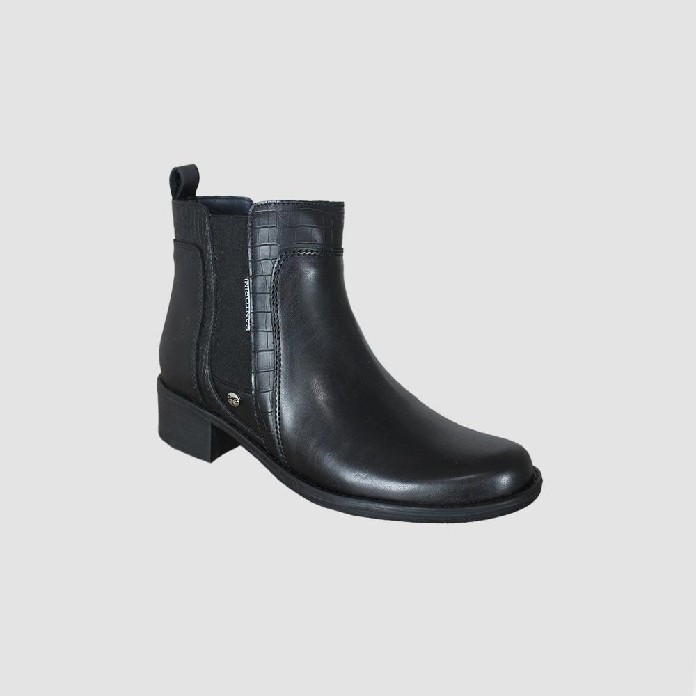 BOTINES PARA MUJER BOLONIA NEGRO