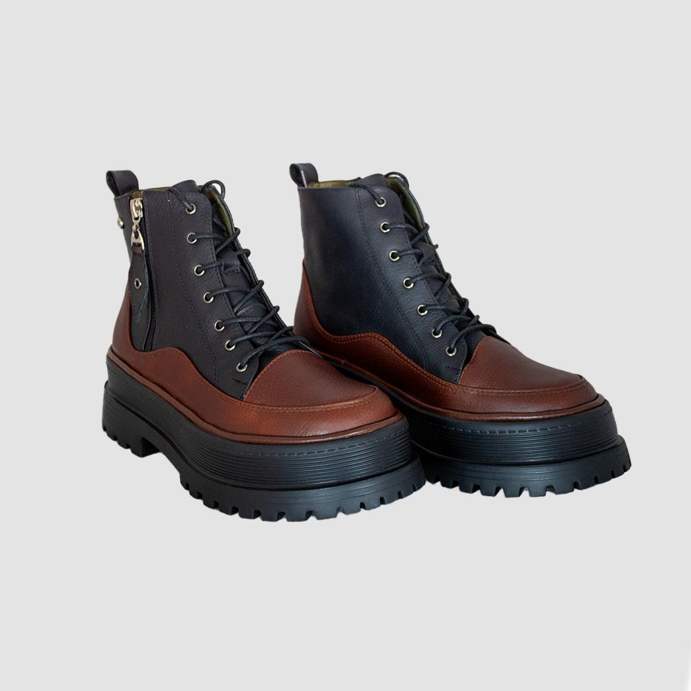 BOTINES PARA MUJER CARLA CUERO MIEL