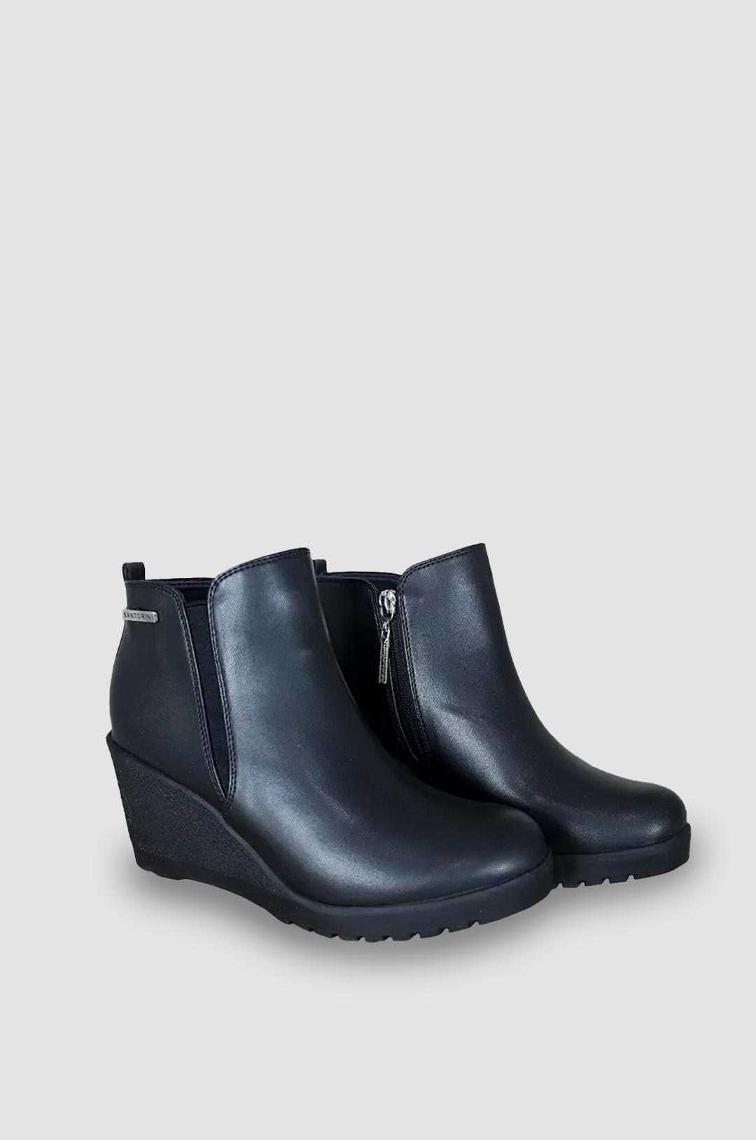 BOTINES PARA MUJER MANUELA NEGRO