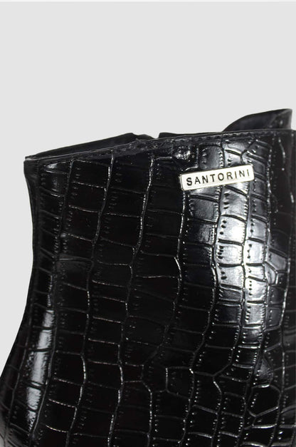 BOTINES PARA MUJER PANAL NEGRO