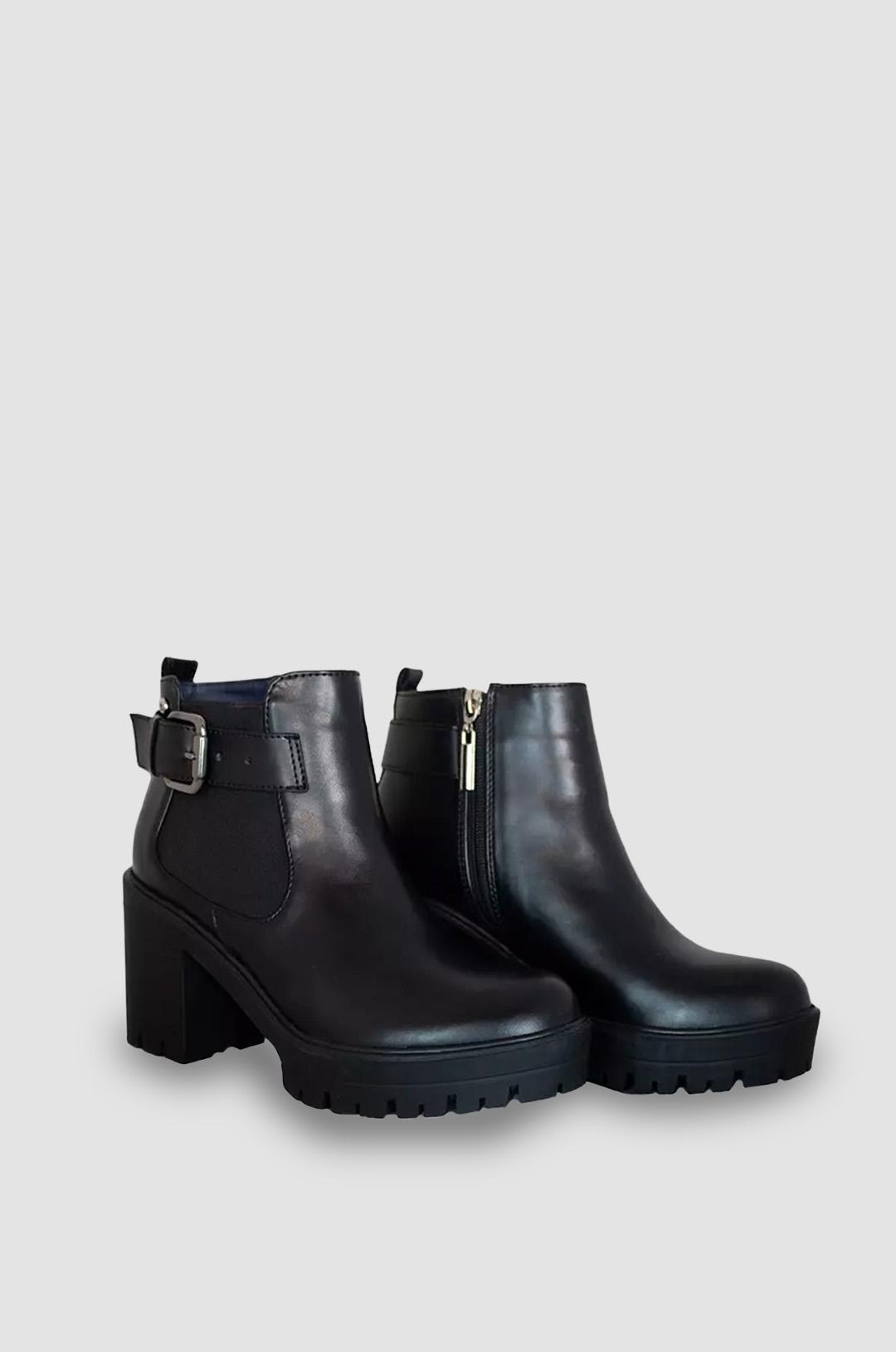 BOTINES PARA MUJER PERSA NEGRO
