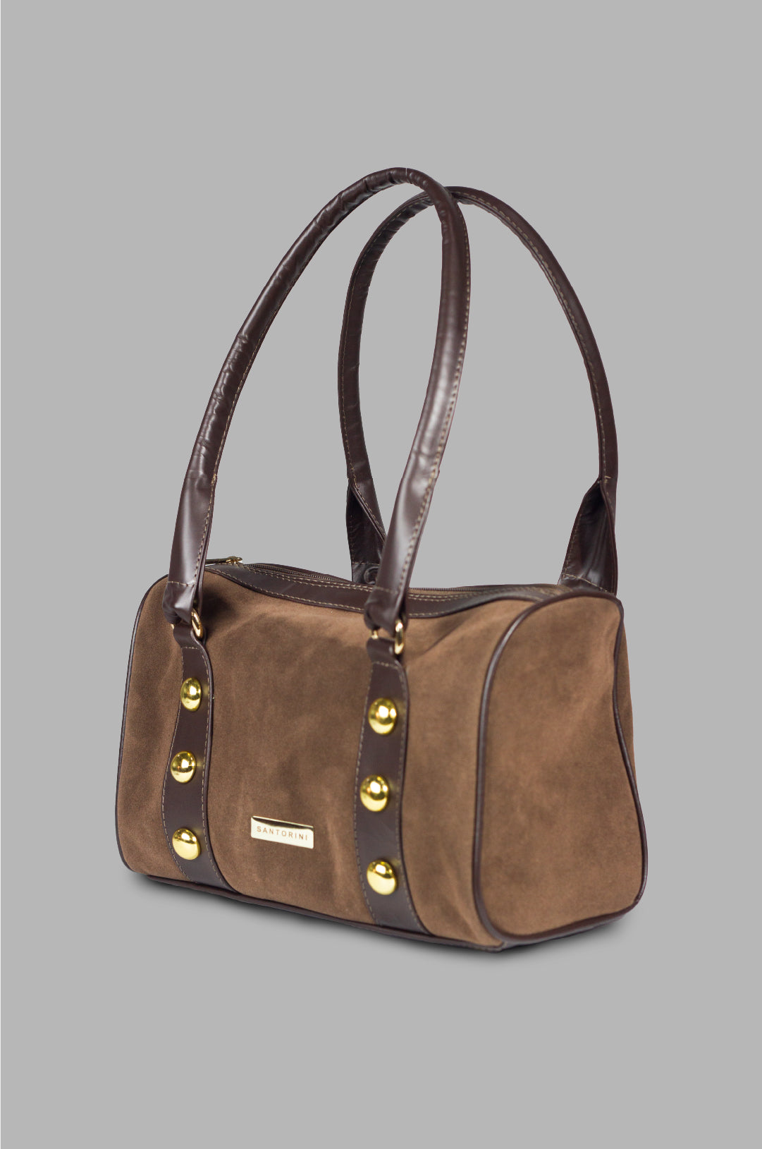 BOLSOS VALEN CUERO CAFE