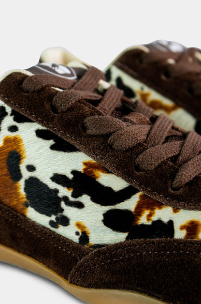 TENIS PARA MUJER IRIA CUERO CAFE