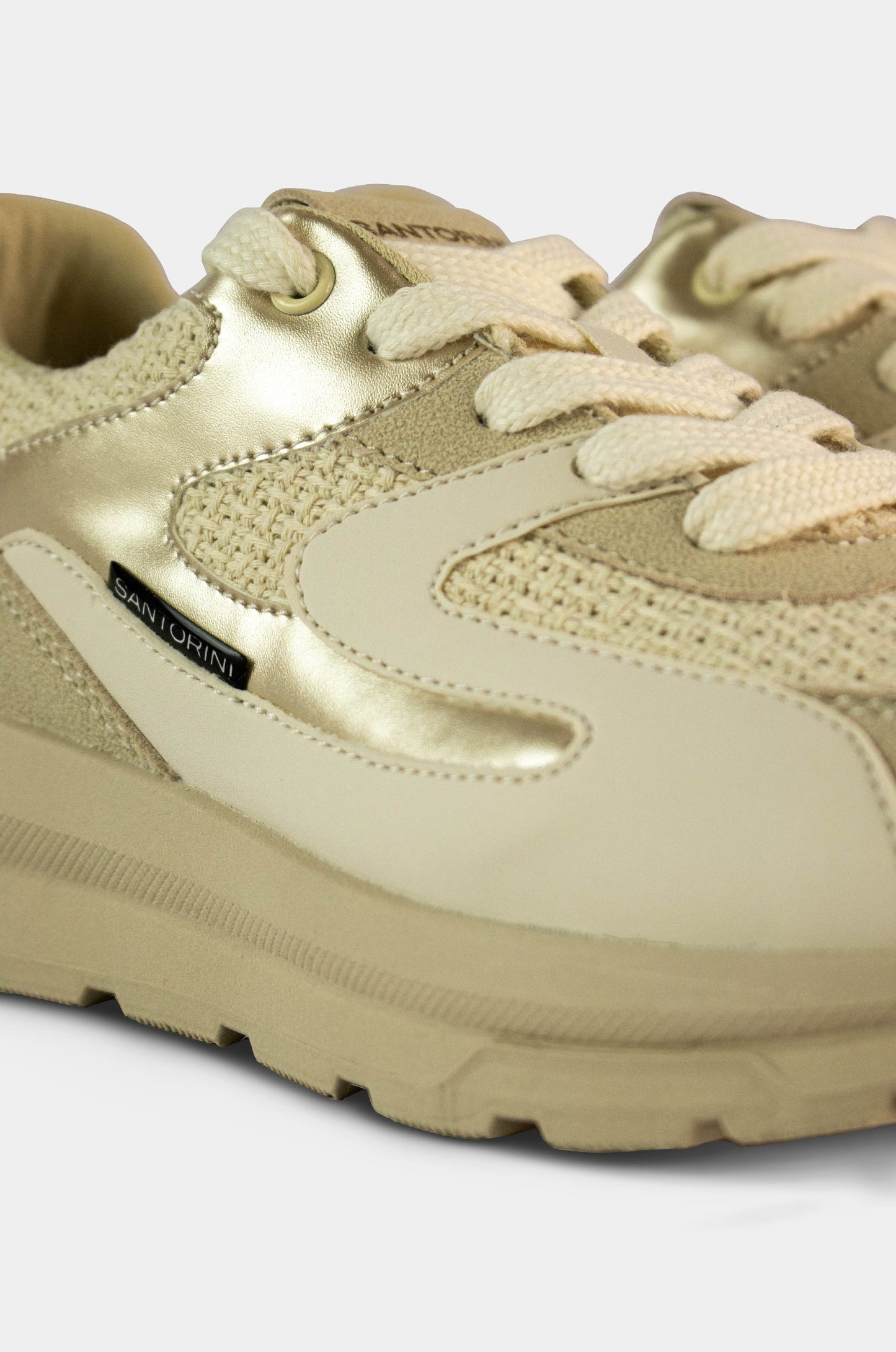 TENIS PARA MUJER MOKA DORADO