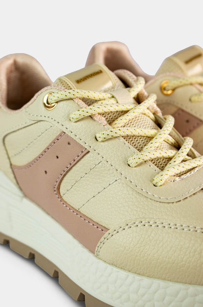 TENIS PARA MUJER GLOW BEIGE