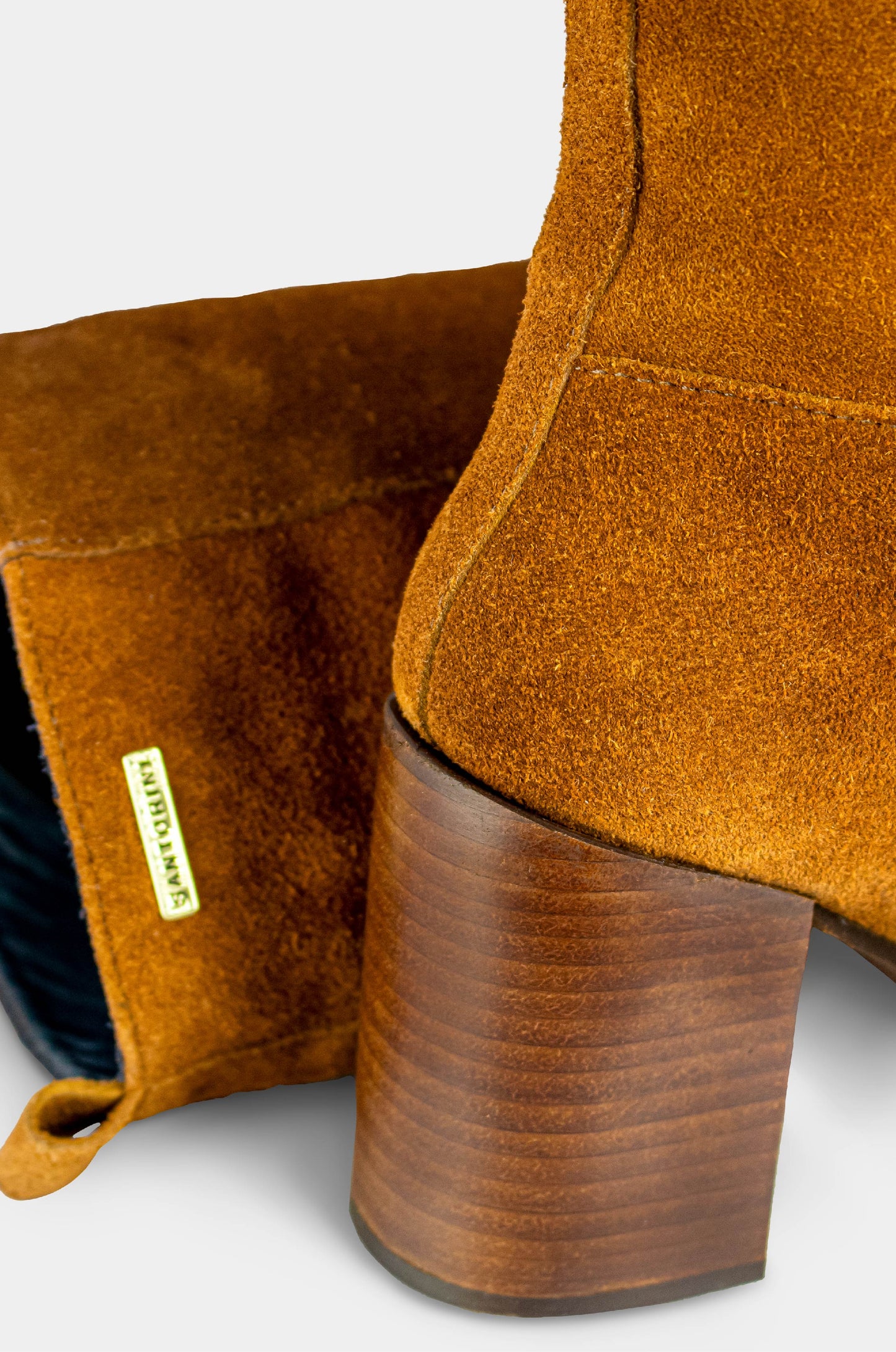 BOTAS PARA MUJER POLICARPA CUERO MIEL