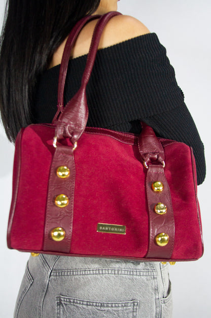 BOLSOS VALEN CUERO VINOTINTO