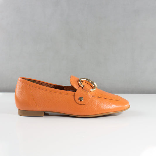 ZAPATOS PARA MUJER HOUSTON CUERO NARANJA