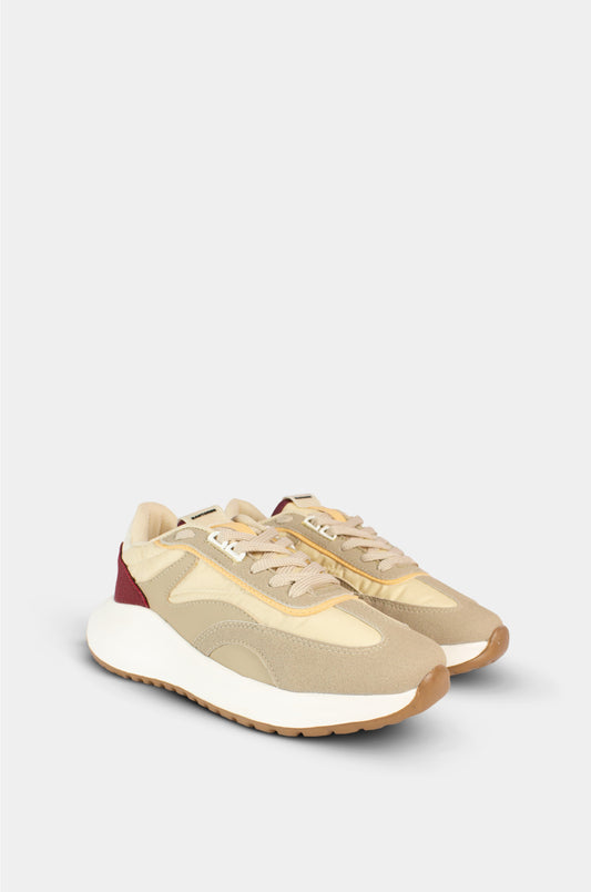 TENIS PARA MUJER EMA BEIGE