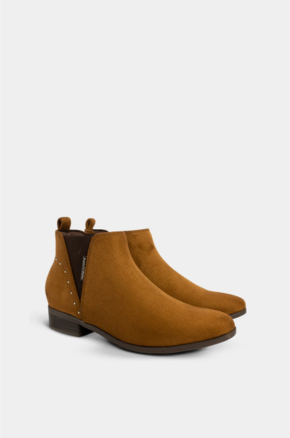 BOTINES PARA MUJER DESTELLO MIEL