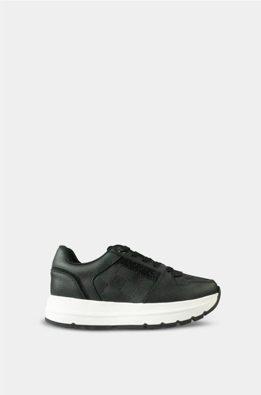 TENIS PARA MUJER LUXE NEGRO