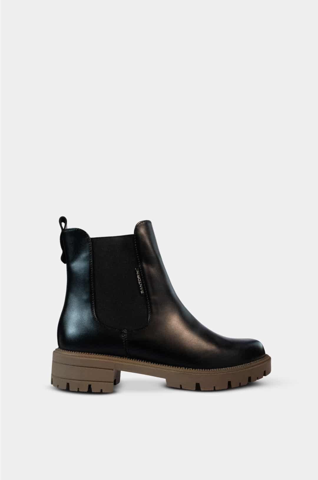 BOTINES PARA MUJER SOPHIA NEGRO