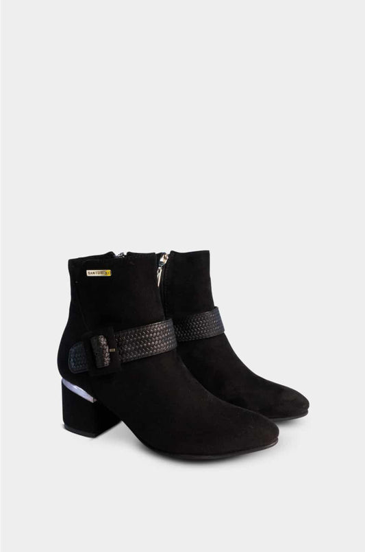 BOTINES PARA MUJER SUTIL NEGRO