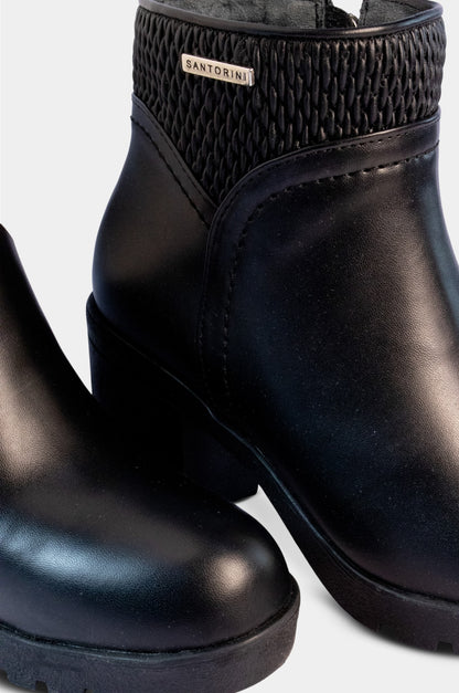 BOTINES PARA MUJER PRETO NEGRO