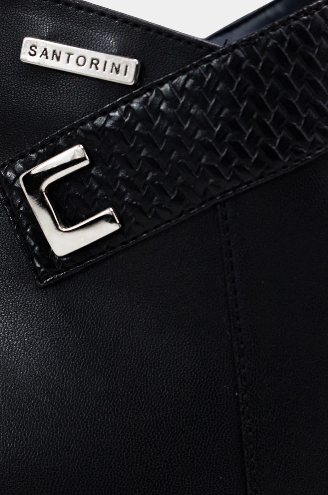BOTINES PARA MUJER SEDA NEGRO