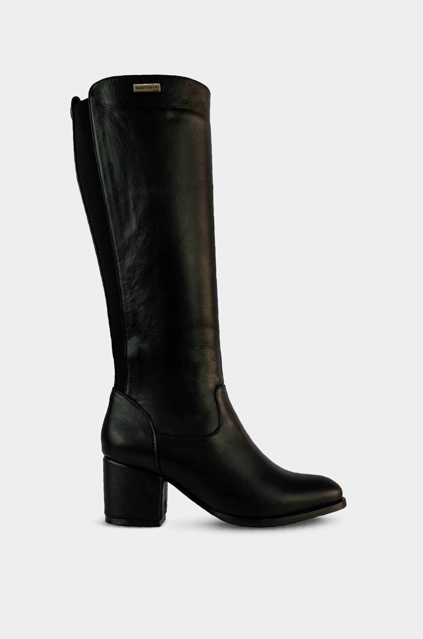 BOTAS PARA MUJER USELIA CUERO NEGRO