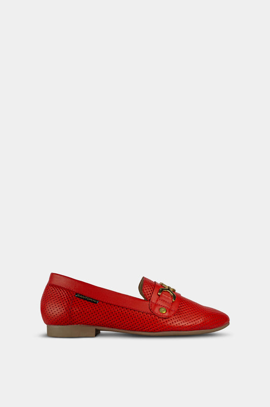 BALETAS PARA MUJER TERNI CUERO CORAL