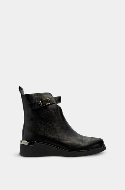 BOTINES PARA MUJER TERRENAL NEGRO