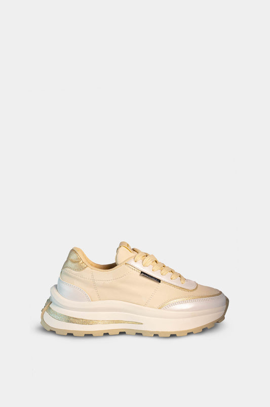 TENIS PARA MUJER ATHENAS DORADO