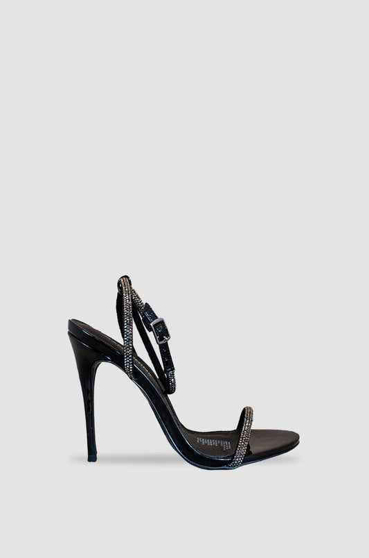 SANDALIAS PARA MUJER TIBA CUERO NEGRO