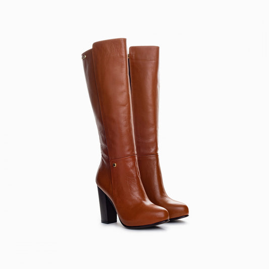 BOTAS PARA MUJER TAI CUERO MIEL