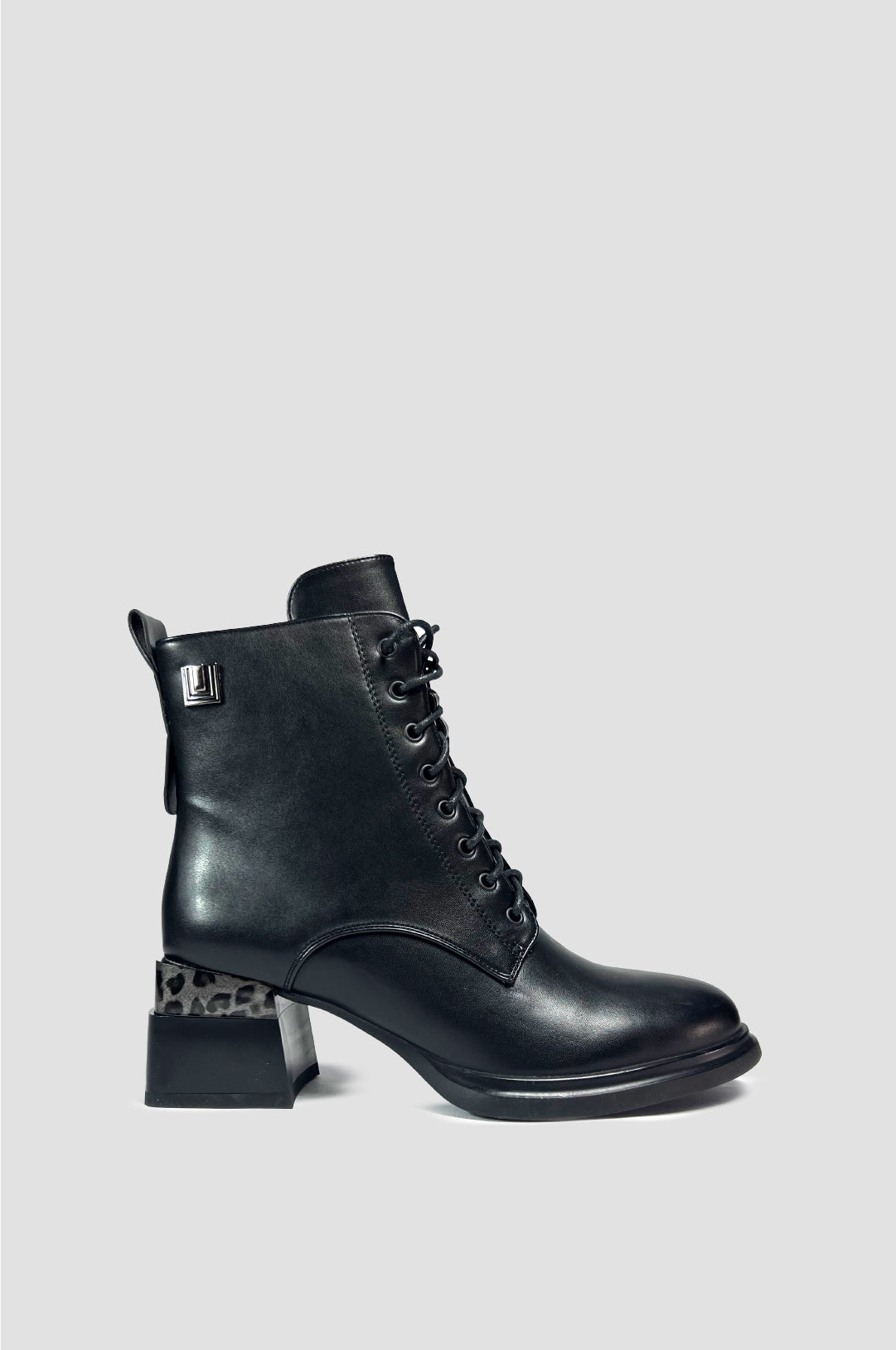 BOTINES PARA MUJER NERA NEGRO