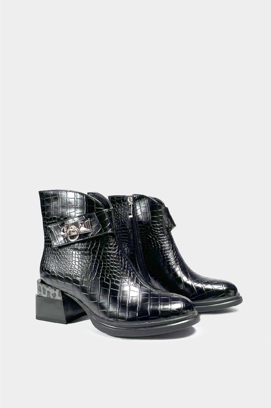 BOTINES PARA MUJER VENTO NEGRO