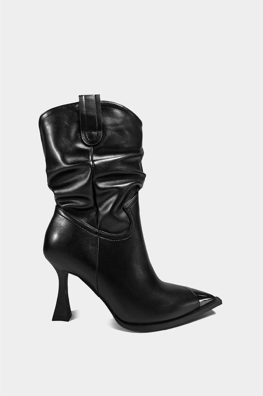 BOTAS PARA MUJER ZURA NEGRO