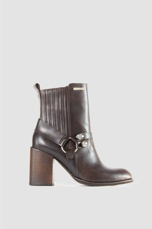 BOTINES PARA MUJER ANNAIS CAFÉ