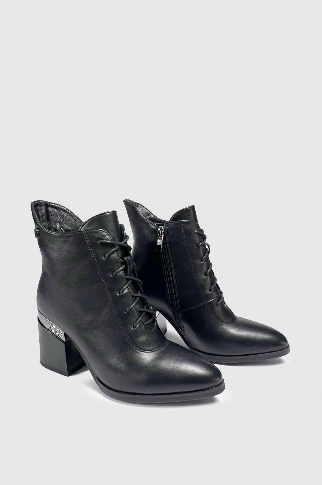 BOTINES PARA MUJER LORA NEGRO