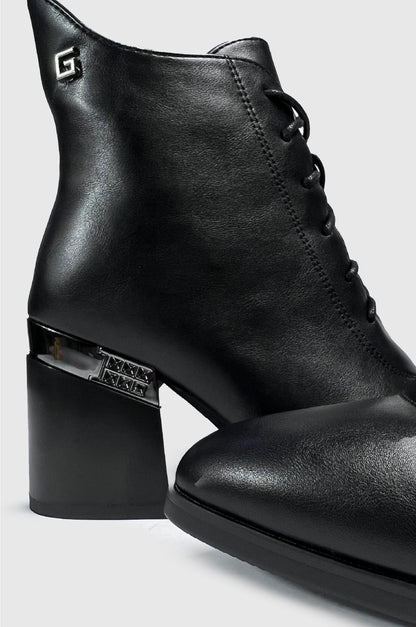 BOTINES PARA MUJER LORA NEGRO
