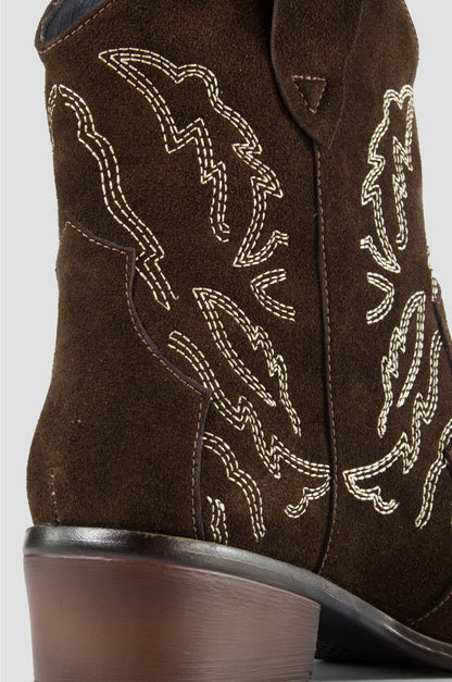 BOTINES PARA MUJER JESSIE CAFÉ