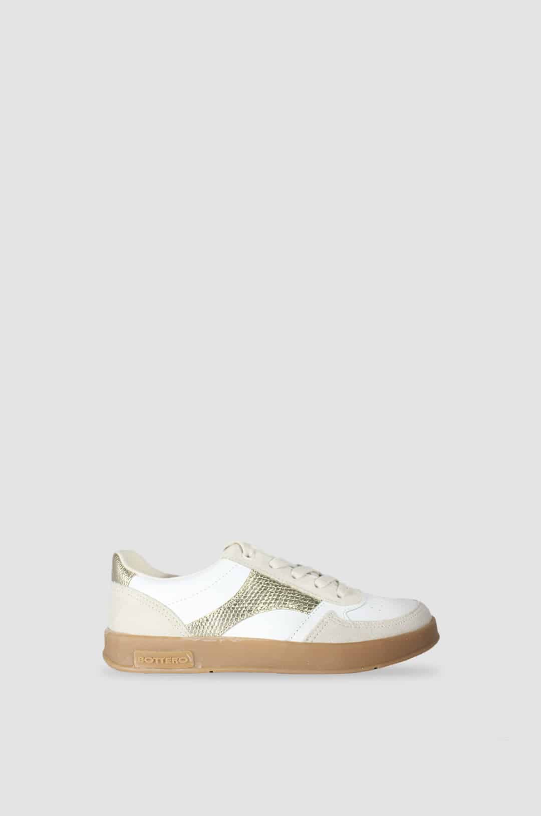 TENIS PARA MUJER CHANA CUERO BLANCO