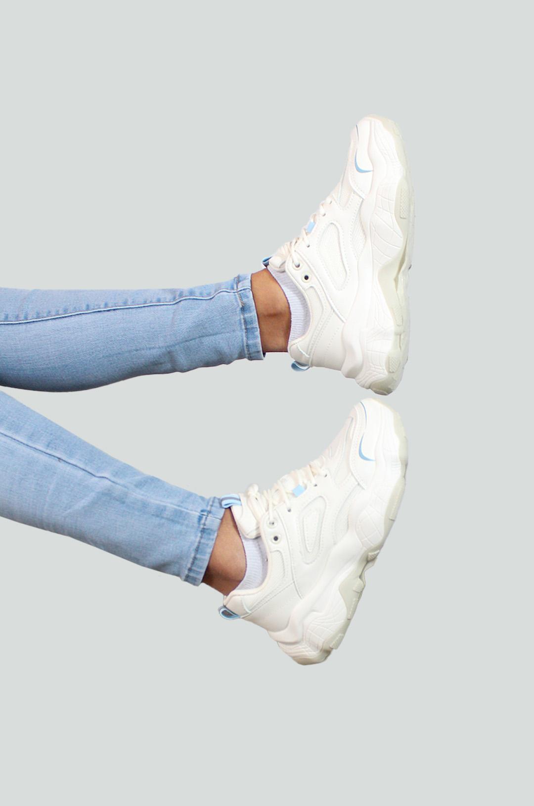 TENIS PARA MUJER JENNY BEIGE