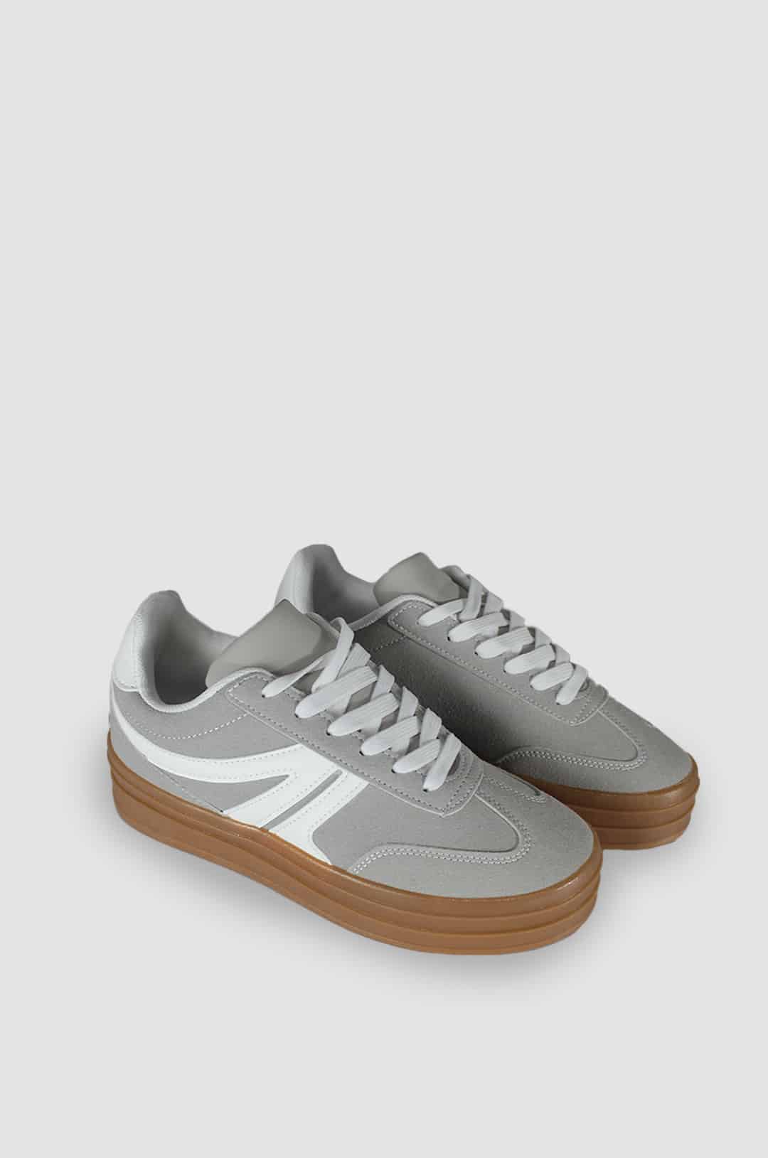 TENIS PARA MUJER MELISA GRIS