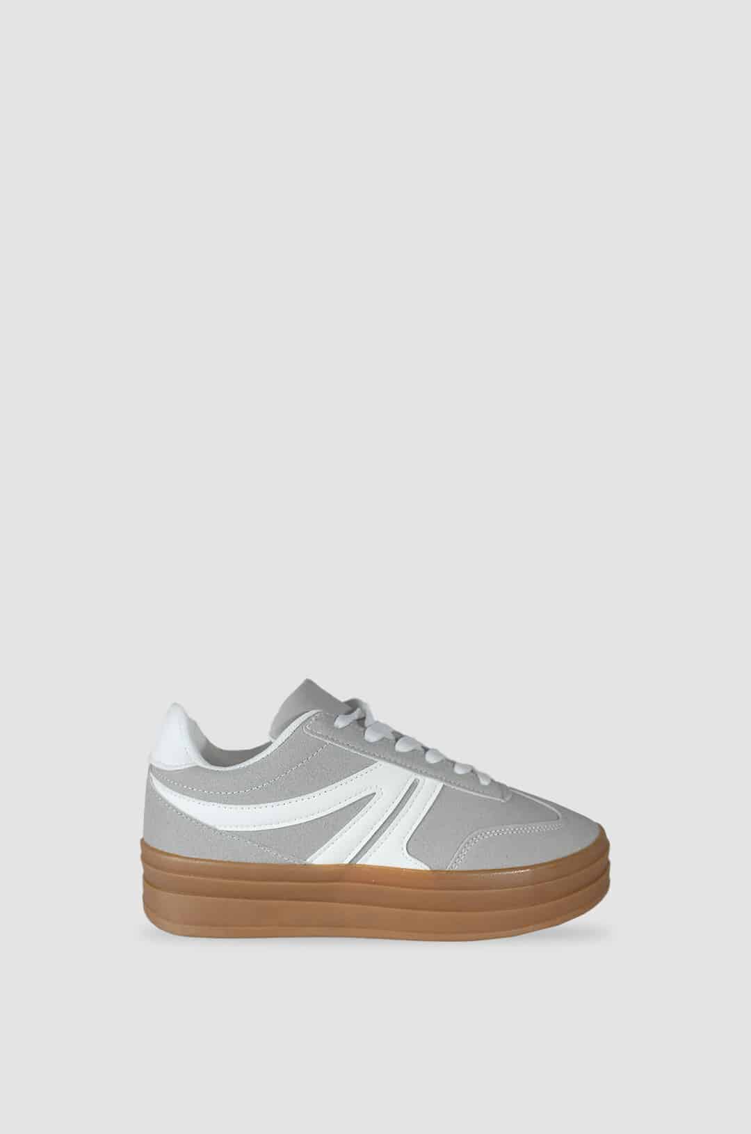 TENIS PARA MUJER MELISA GRIS