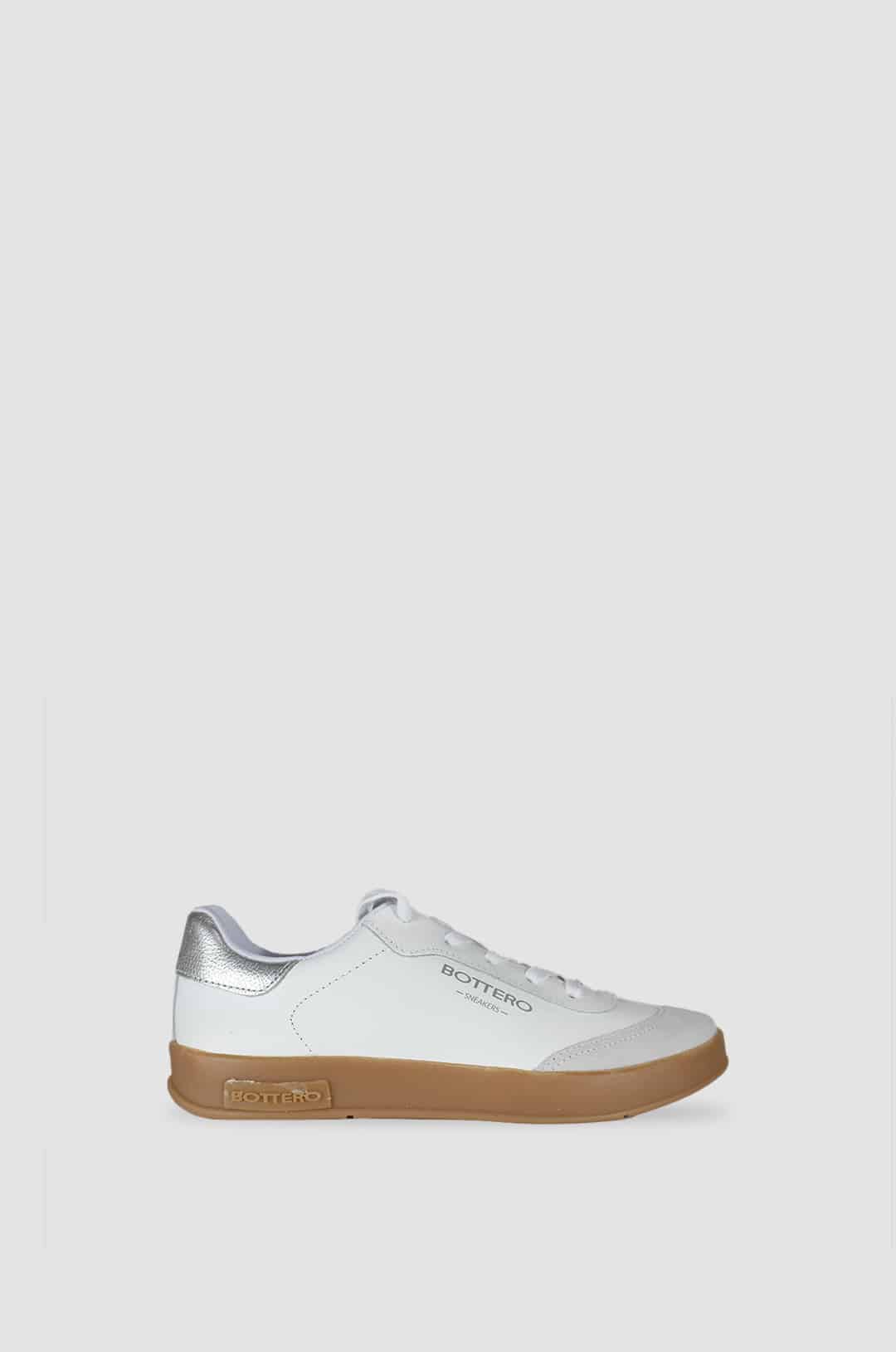 TENIS PARA MUJER PERINA CUERO BLANCO