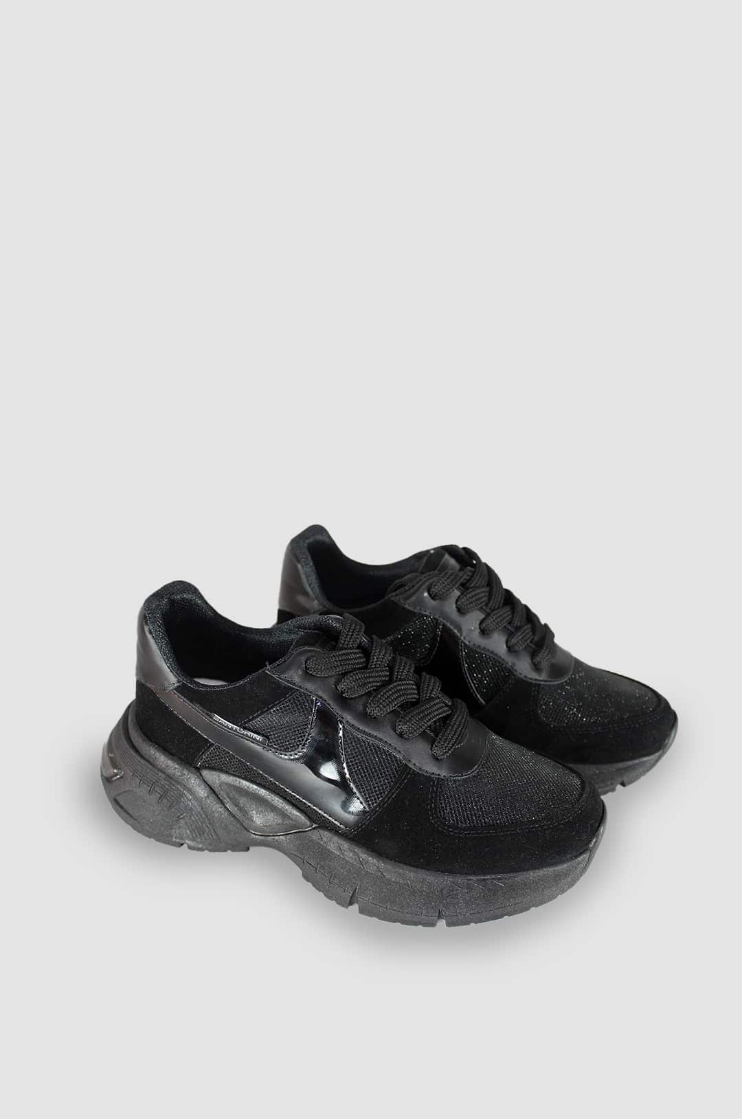 TENIS PARA MUJER SARA NEGRO