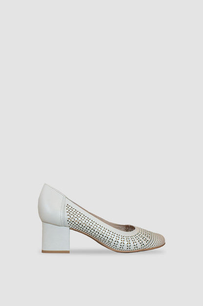 TACONES PARA MUJER ORIAN CUERO BEIGE