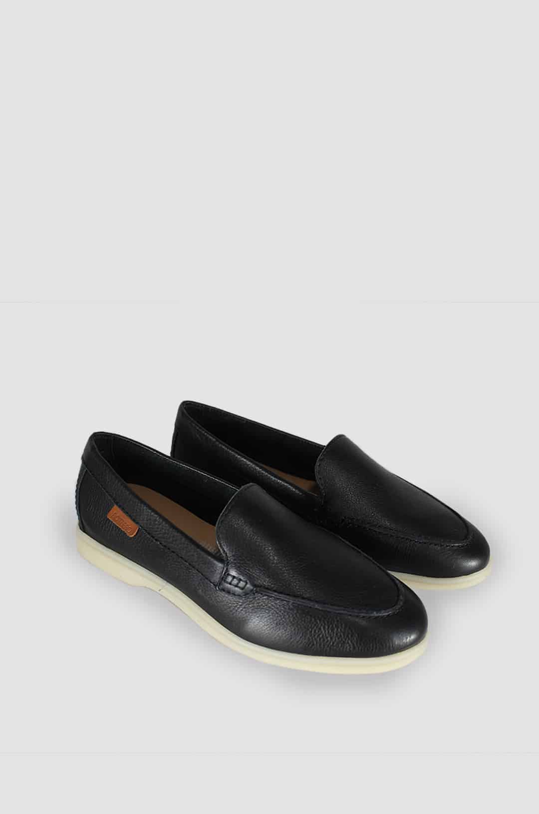 ZAPATOS PARA MUJER VIREL CUERO NEGRO