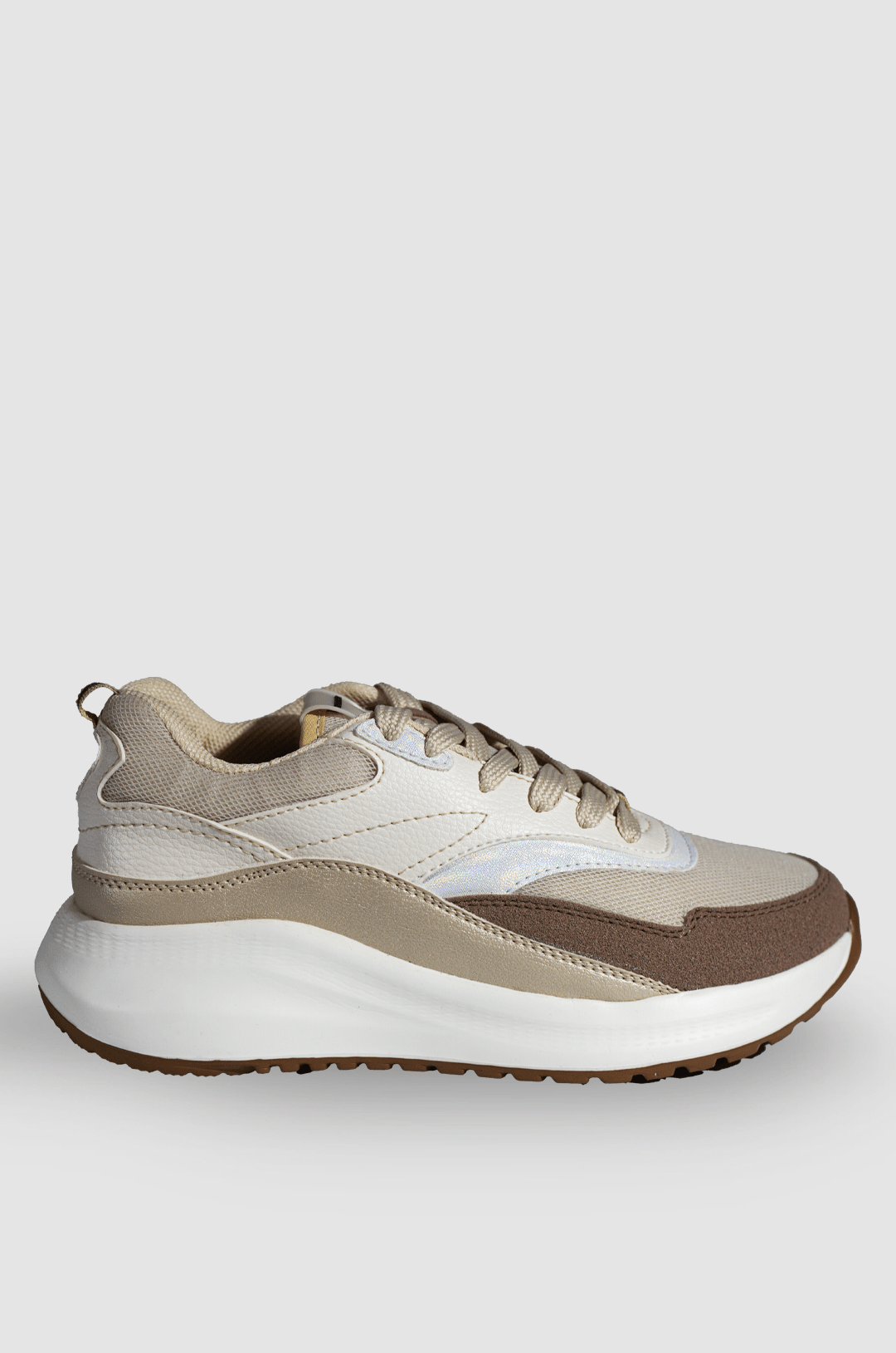 TENIS PARA MUJER SIENA BEIGE