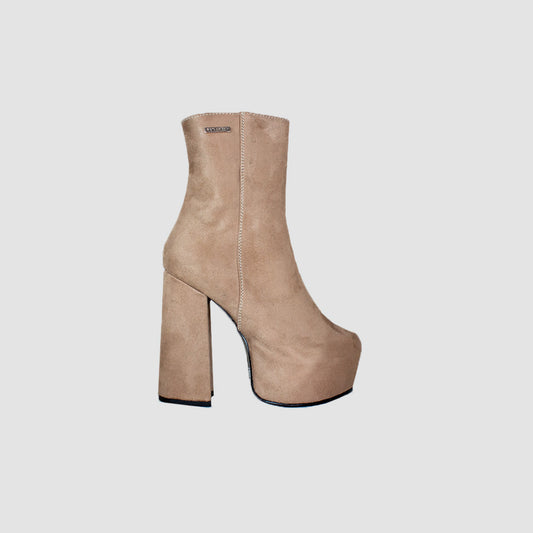 BOTINES PARA MUJER NICARA BEIGE