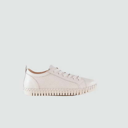 ZAPATOS PARA MUJER NICOLE CUERO BLANCO