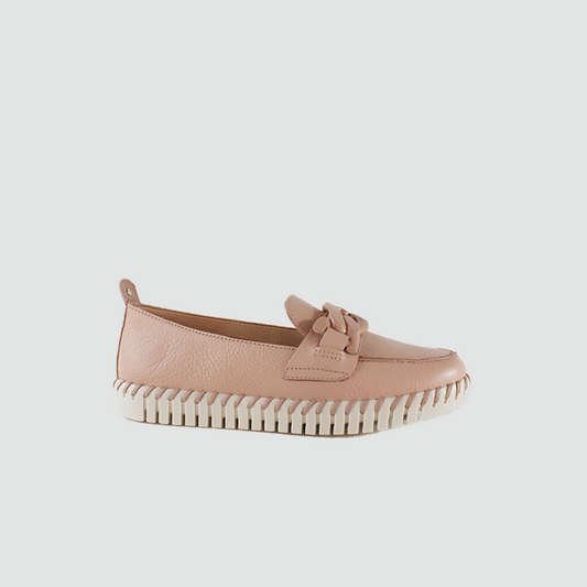 ZAPATOS PARA MUJER DANIS CUERO NUDE