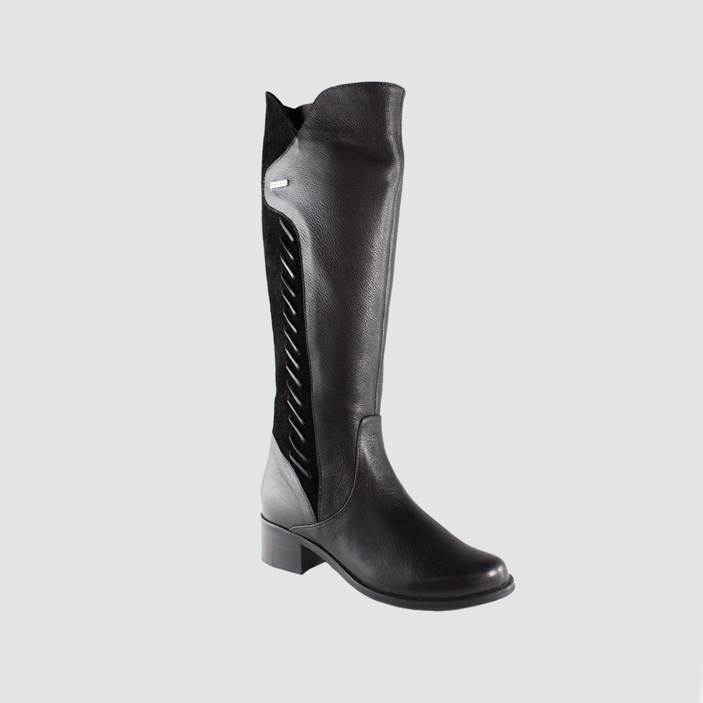 BOTAS PARA MUJER MILU CUERO NEGRO