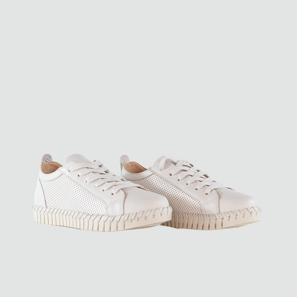 ZAPATOS PARA MUJER NICOLE CUERO BLANCO