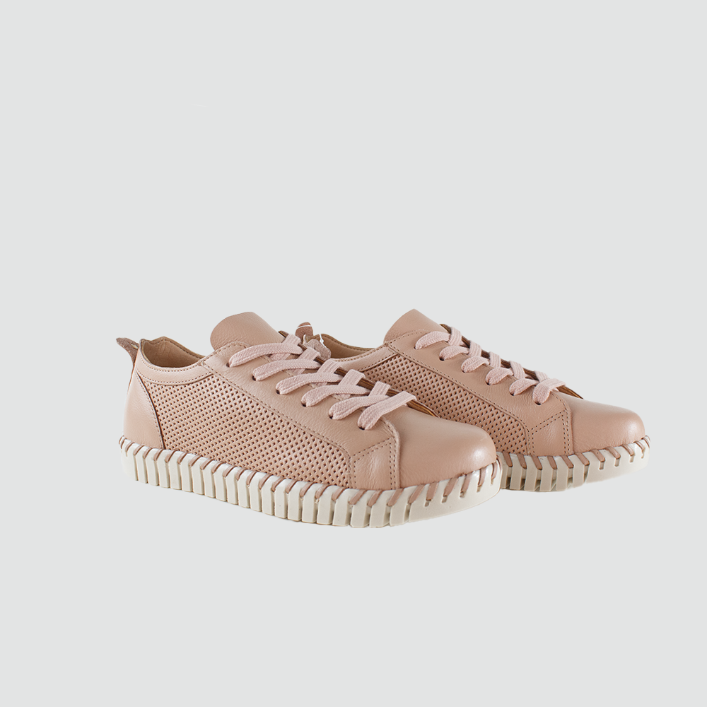 ZAPATOS PARA MUJER NICOLE CUERO NUDE