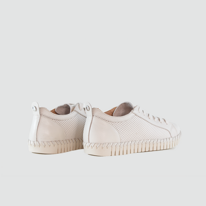 ZAPATOS PARA MUJER NICOLE CUERO BLANCO